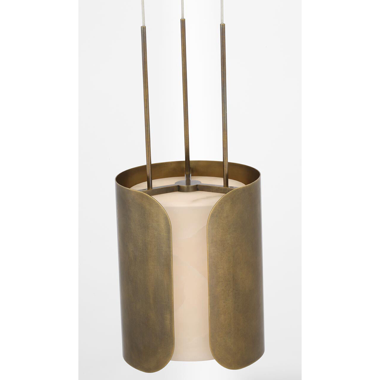Anne-Marie Barton Armise LED 11 inch Mottled Brass Pendant Ceiling Light