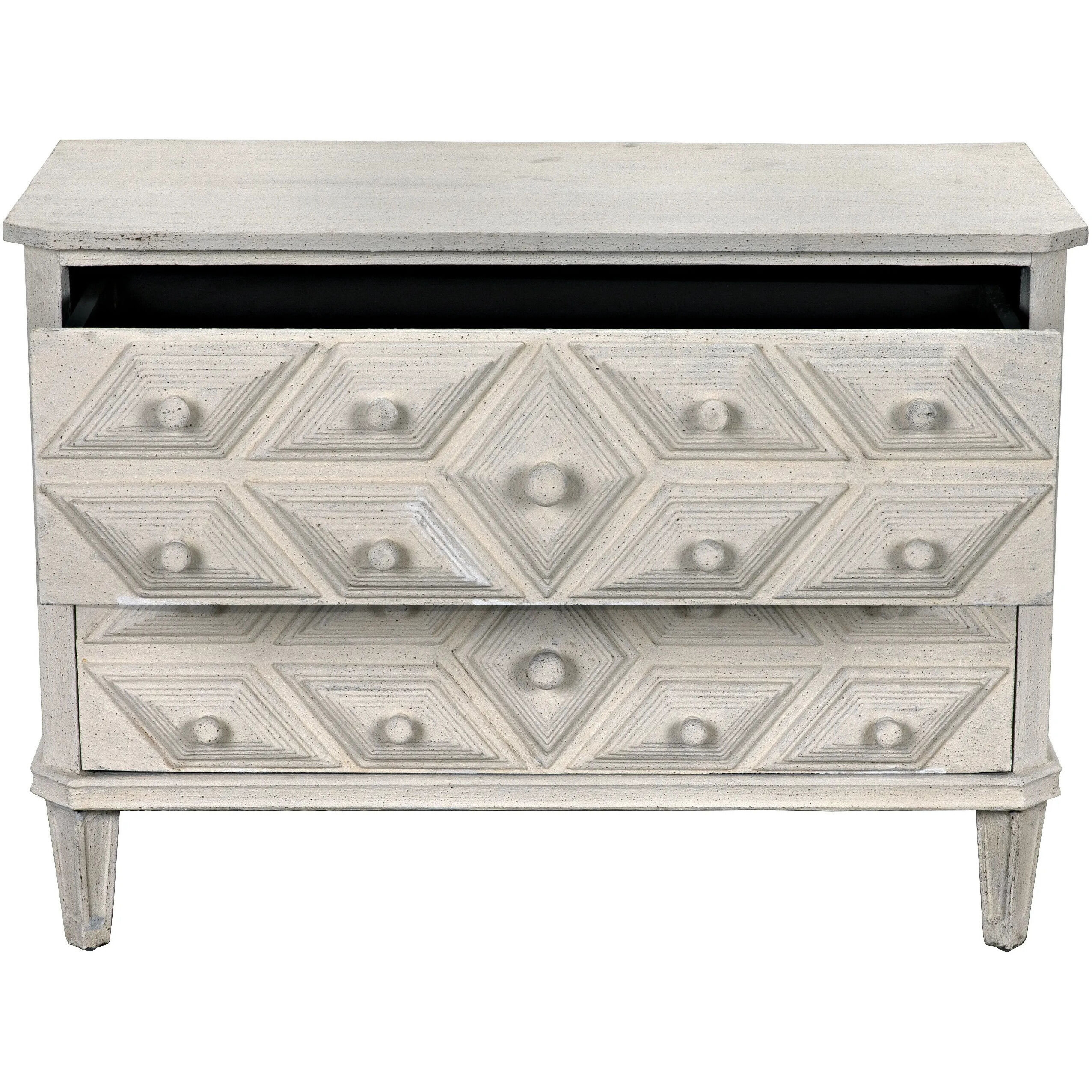 Giza White Weathered Dresser