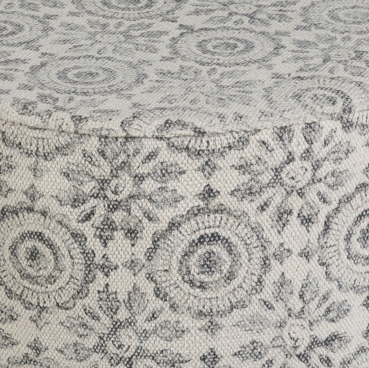 Indore 17 inch Charcoal Stool, Cube