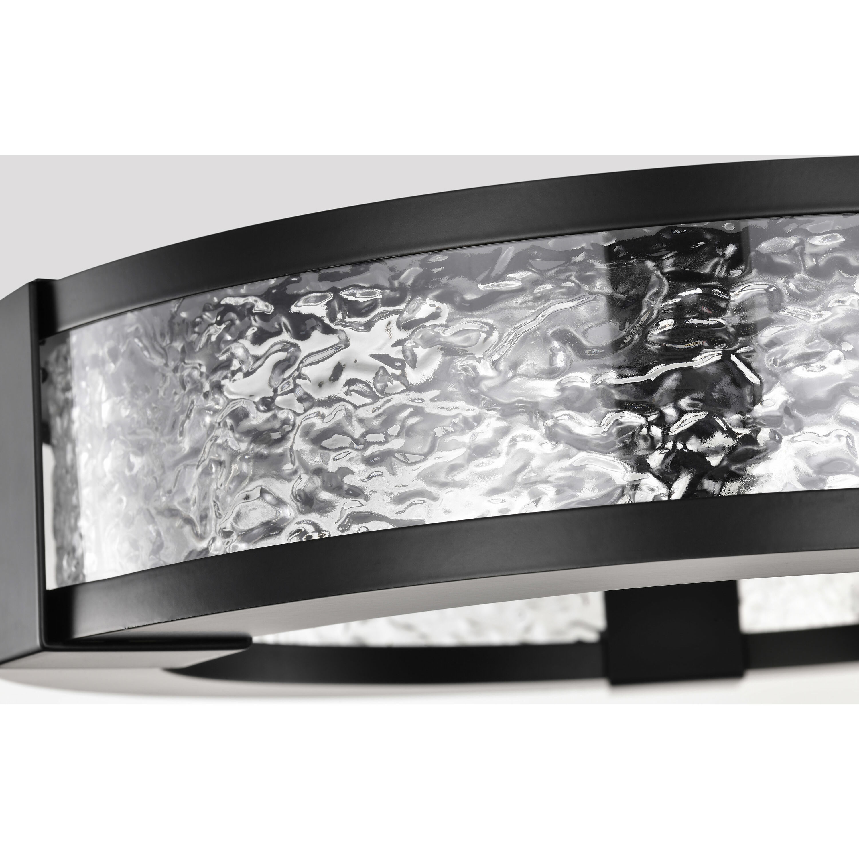 Darrow LED 13.25 inch Matte Black Flush Mount Ceiling Light