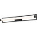 Canal LED 36 inch Matte Black Bath Vanity Light Wall Light