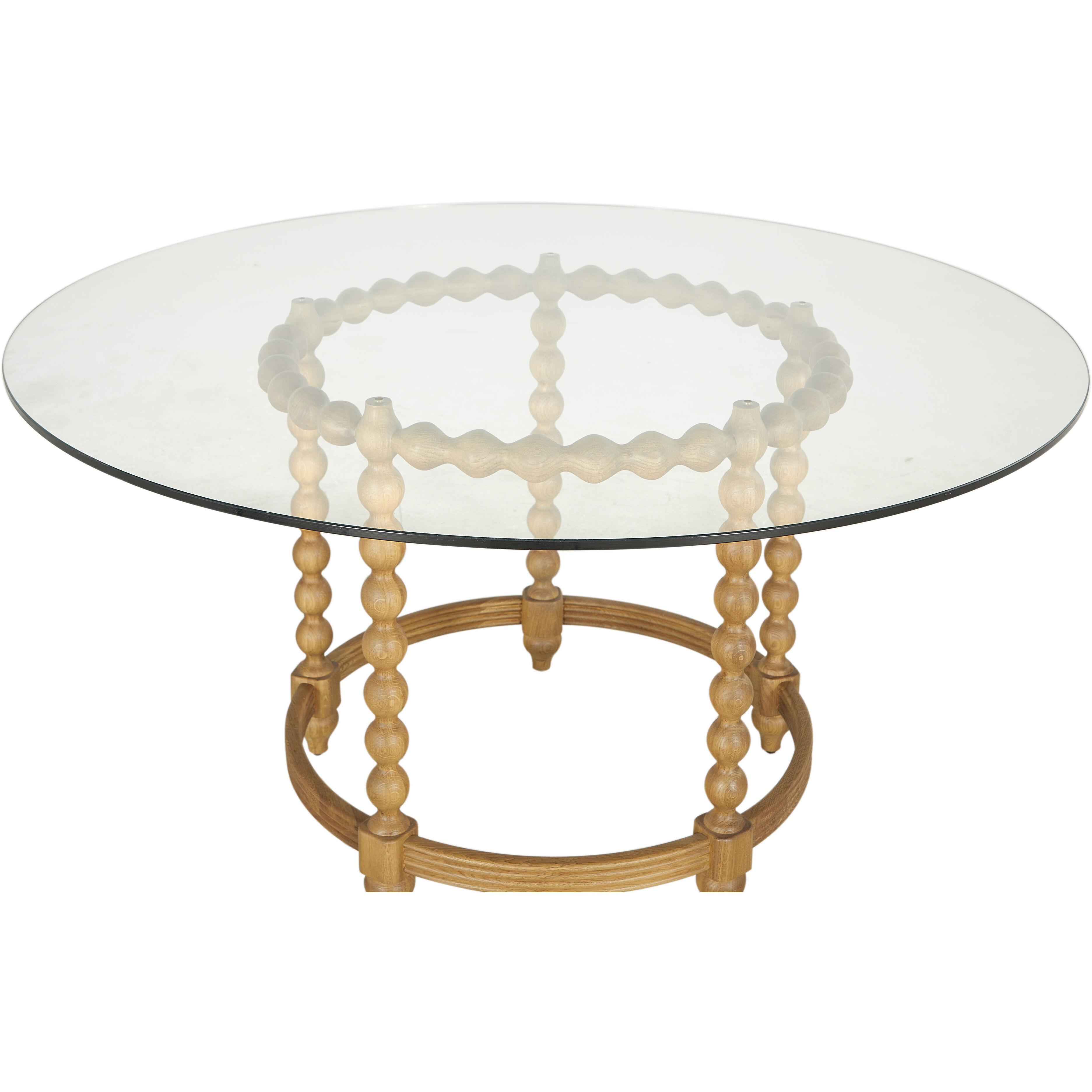 Gwen 56 X 56 inch Satin Oak Dining Table