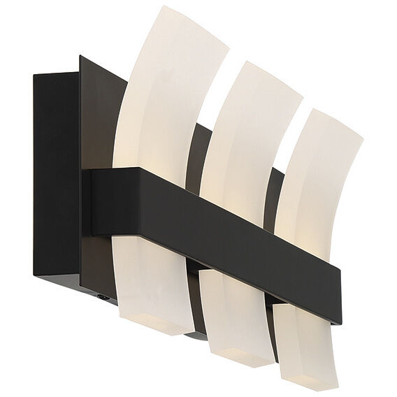 Cambridge LED 21.25 inch Black Vanity Light Wall Light