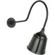 Thomas O'Brien Academy Barn Light LED 22 inch Matte Black Angled Flynn Barn Light in 8" Green Rockhouse Shade