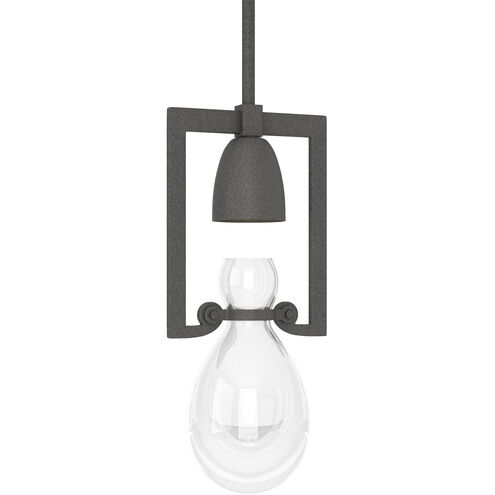 Apothecary 1 Light 6.3 inch Natural Iron Mini Pendant Ceiling Light