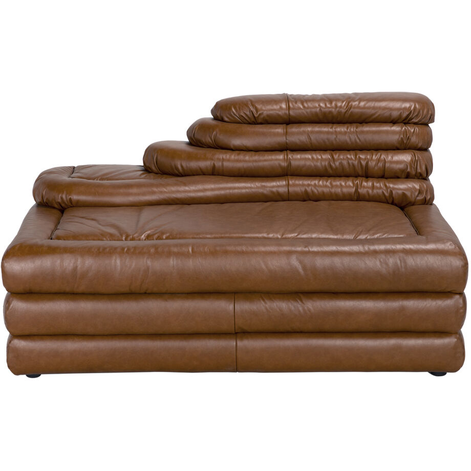 Bandera Roche Tan Modular Sofa, Left