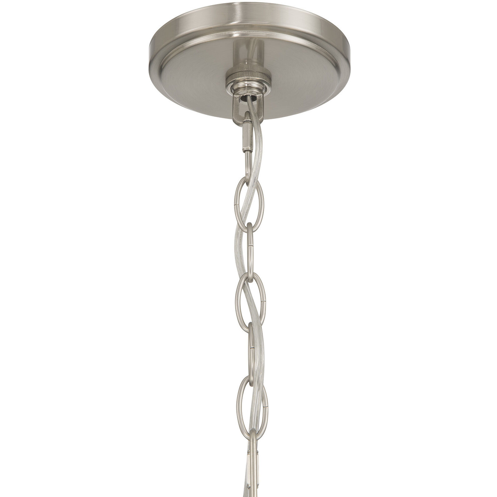 Octave 5 Light Satin Nickel Chandelier Ceiling Light, Essentials