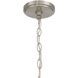 Octave 5 Light Satin Nickel Chandelier Ceiling Light, Essentials
