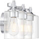 Ryehouse 3 Light 23.75 inch Chrome Bathroom Vanity Light Wall Light
