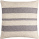 Mobley 22 X 22 inch Light Beige / Charcoal Accent Pillow
