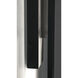 Tru LED 48 inch Black Outdoor Sconce