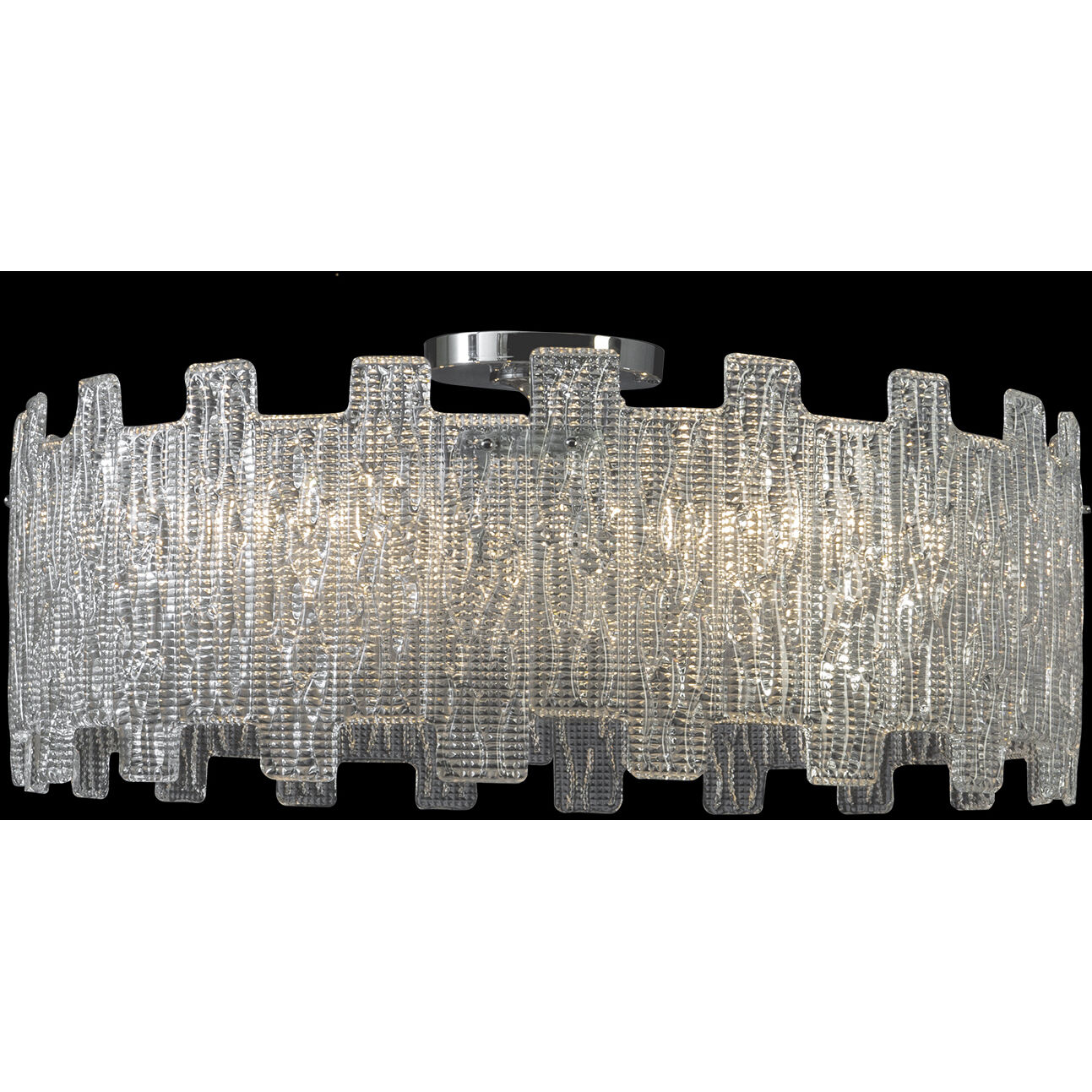 Mariner Luxury LED 31.5 inch Polished Chrome Flush Mount Ceiling Light