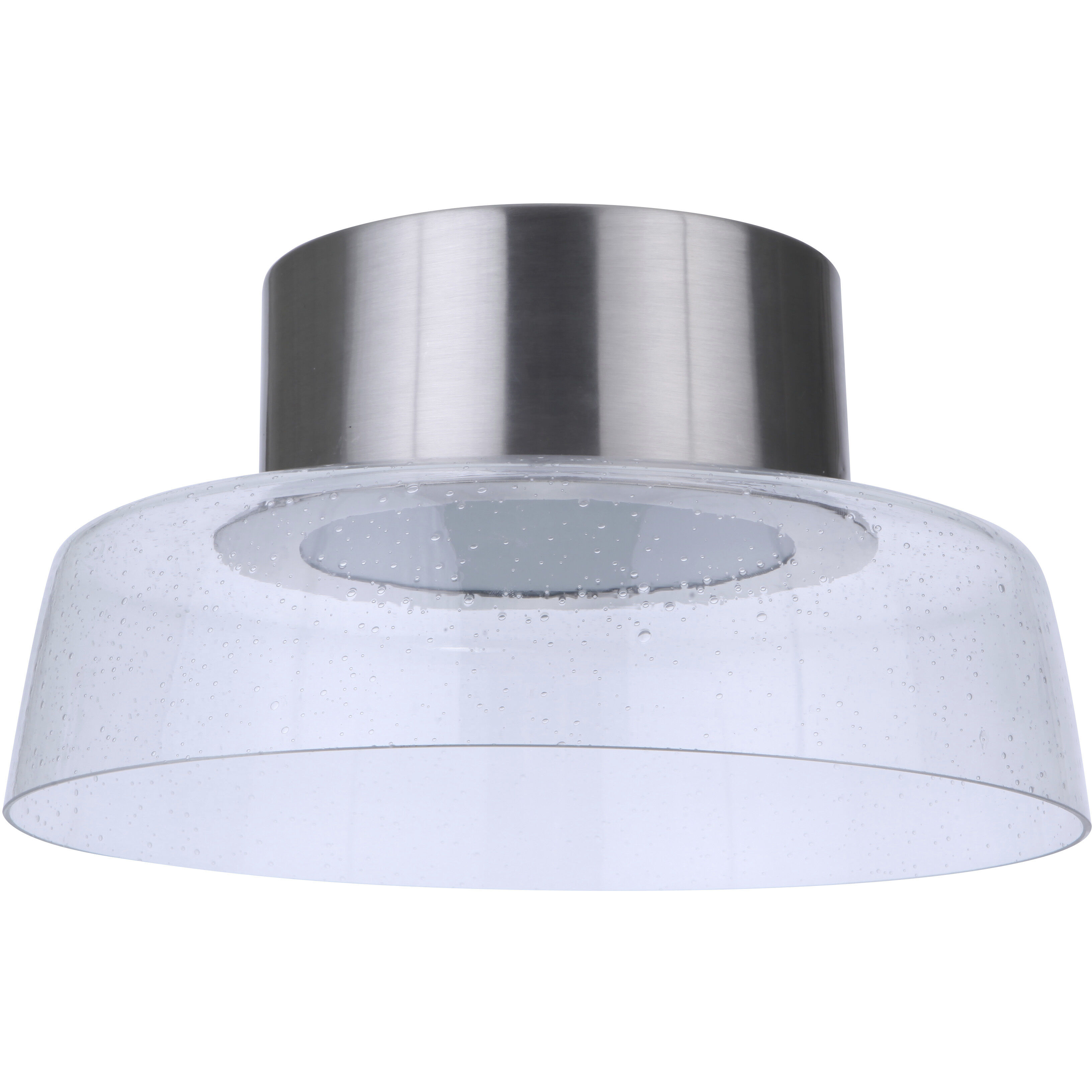 Centric LED 13.75 inch Brushed Polished Nickel Flushmount Ceiling Light