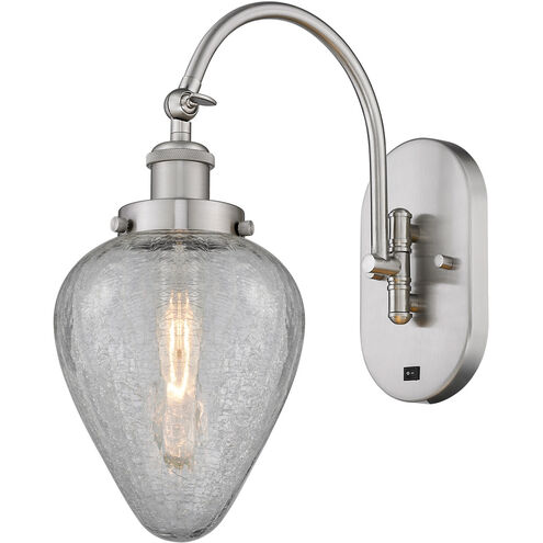 Franklin Restoration Geneseo LED 7 inch Brushed Satin Nickel Sconce Wall Light