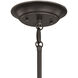 Harmony 1 Light 7 inch Aged Bronze Mini Pendant Ceiling Light