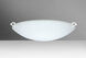 Sonya 20 LED 21 inch White Flush Mount Ceiling Light in Satin Frost Glass