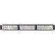 Beyond Guild LED 38 inch Black Bath Vanity & Wall Light, Beyond