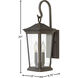 Bromley LED 20 inch Oil Rubbed Bronze Outdoor Wall Mount Lantern, Small