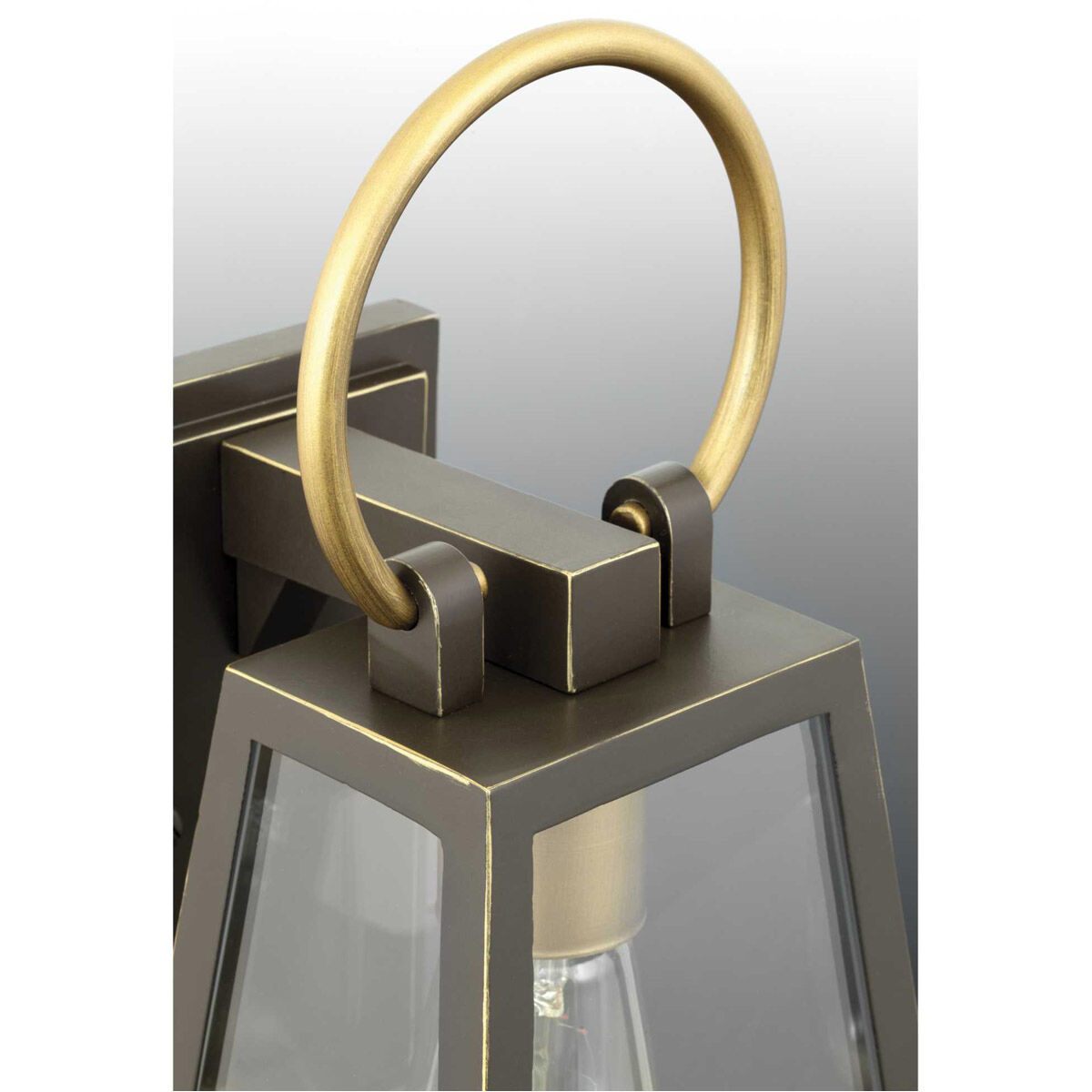 Barnett 2 Light 11 inch Antique Bronze Outdoor Hanging Lantern