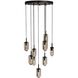 Javier 9 Light 25 inch English Bronze Multi-Port Chandelier Ceiling Light