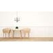 Azalea 4 Light 15 inch Gold Pendant Ceiling Light