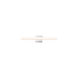 Square Bar 24.00 inch Bathroom Vanity Light