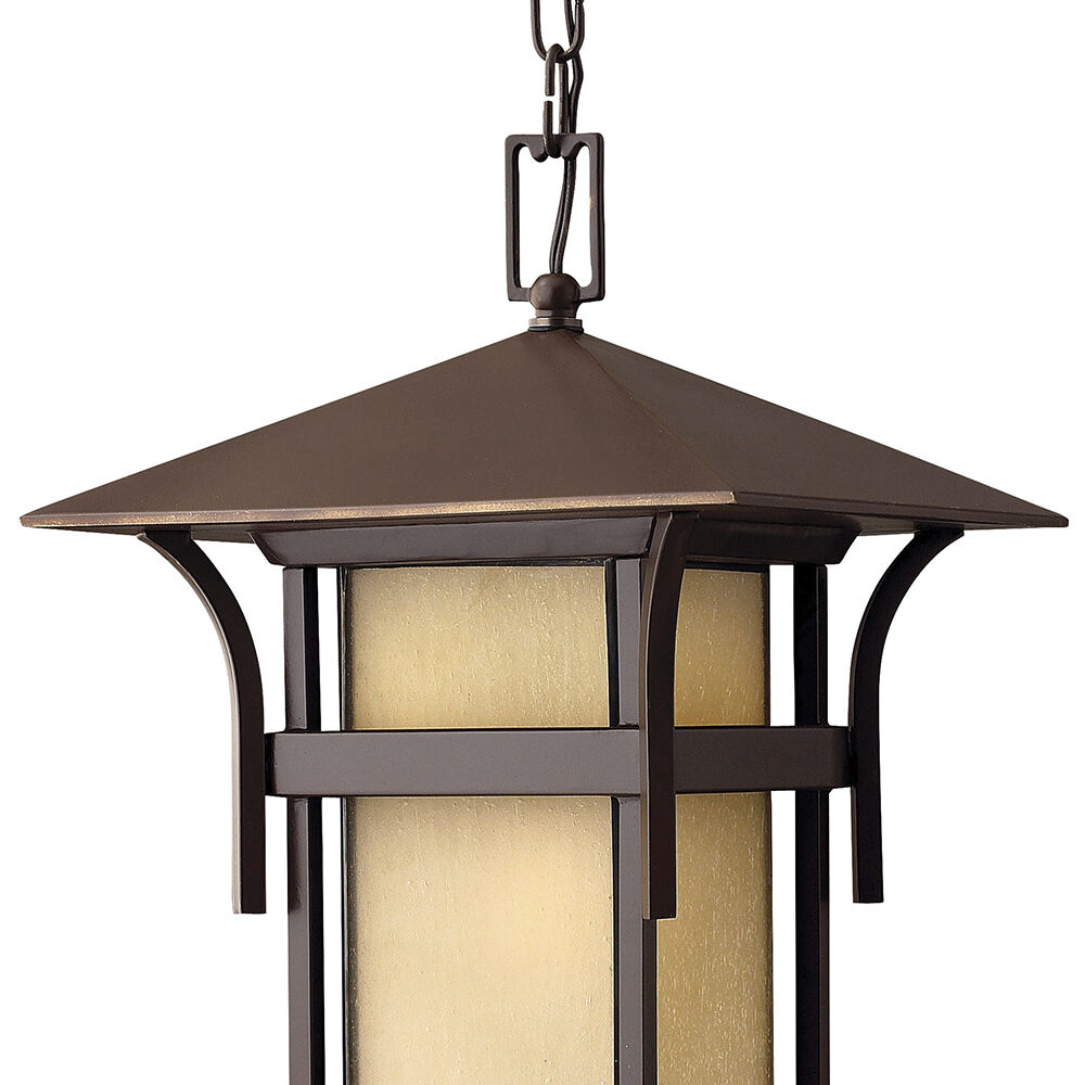Estate Series Harbor LED 11 inch Anchor Bronze Outdoor Hanging Lantern in 12V LED, Low Voltage