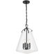 Voss 4 Light 15.25 inch Matte Black Pendant Ceiling Light