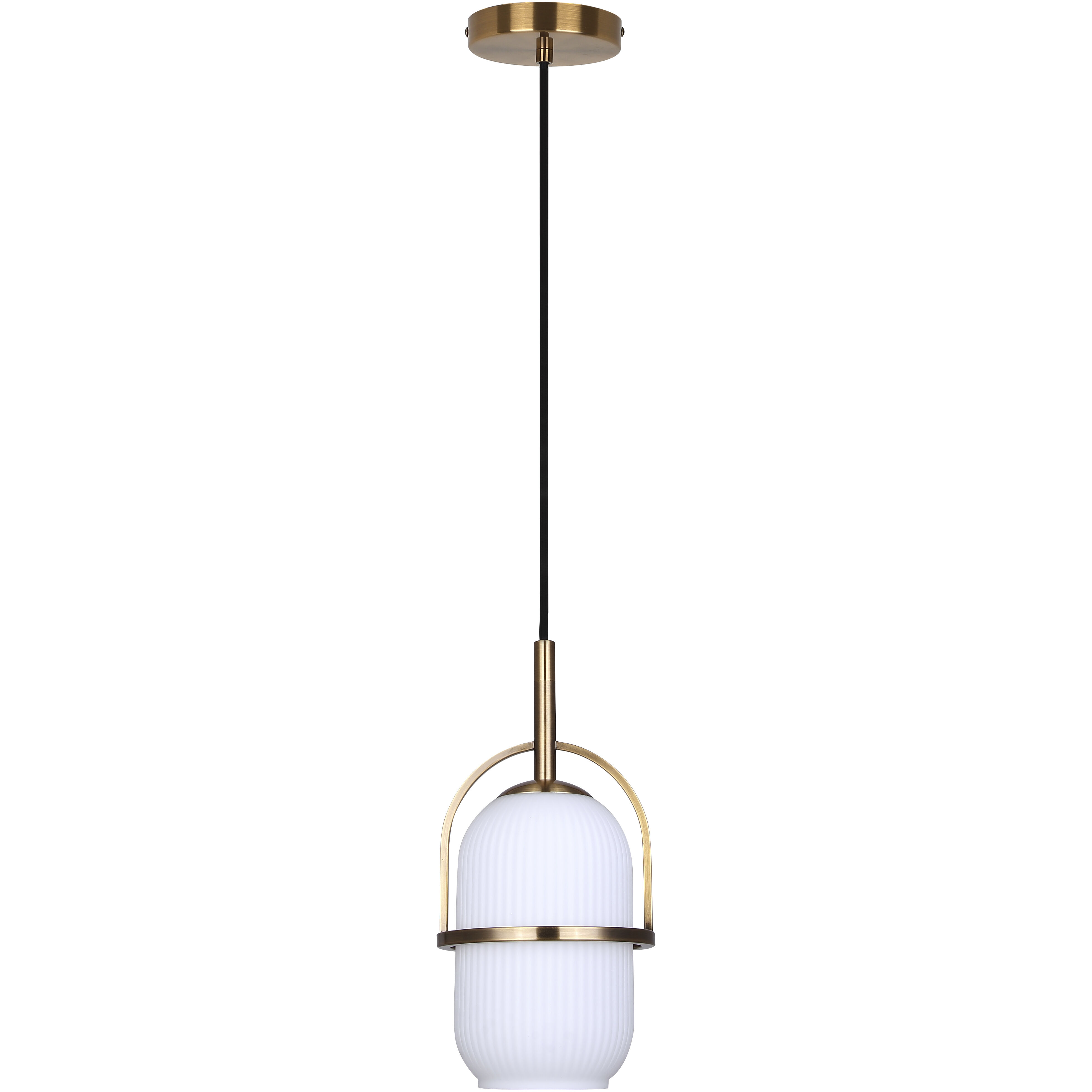 Eve 1 Light 6 inch Gold Pendant Ceiling Light