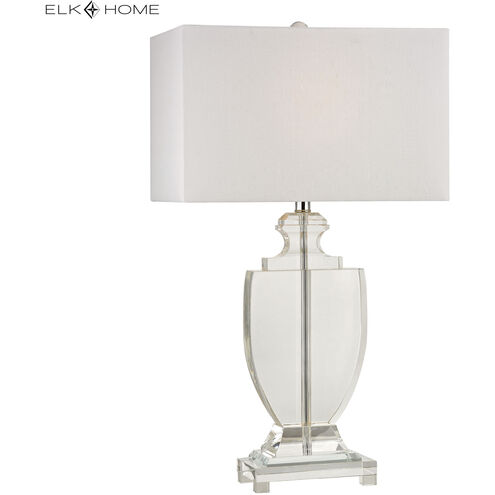 Avonmead 26 inch 100.00 watt Clear Table Lamp Portable Light in Incandescent, 3-Way