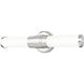 Warwick LED 18.5 inch Brushed Nickel Bathroom Vanity Wall Light