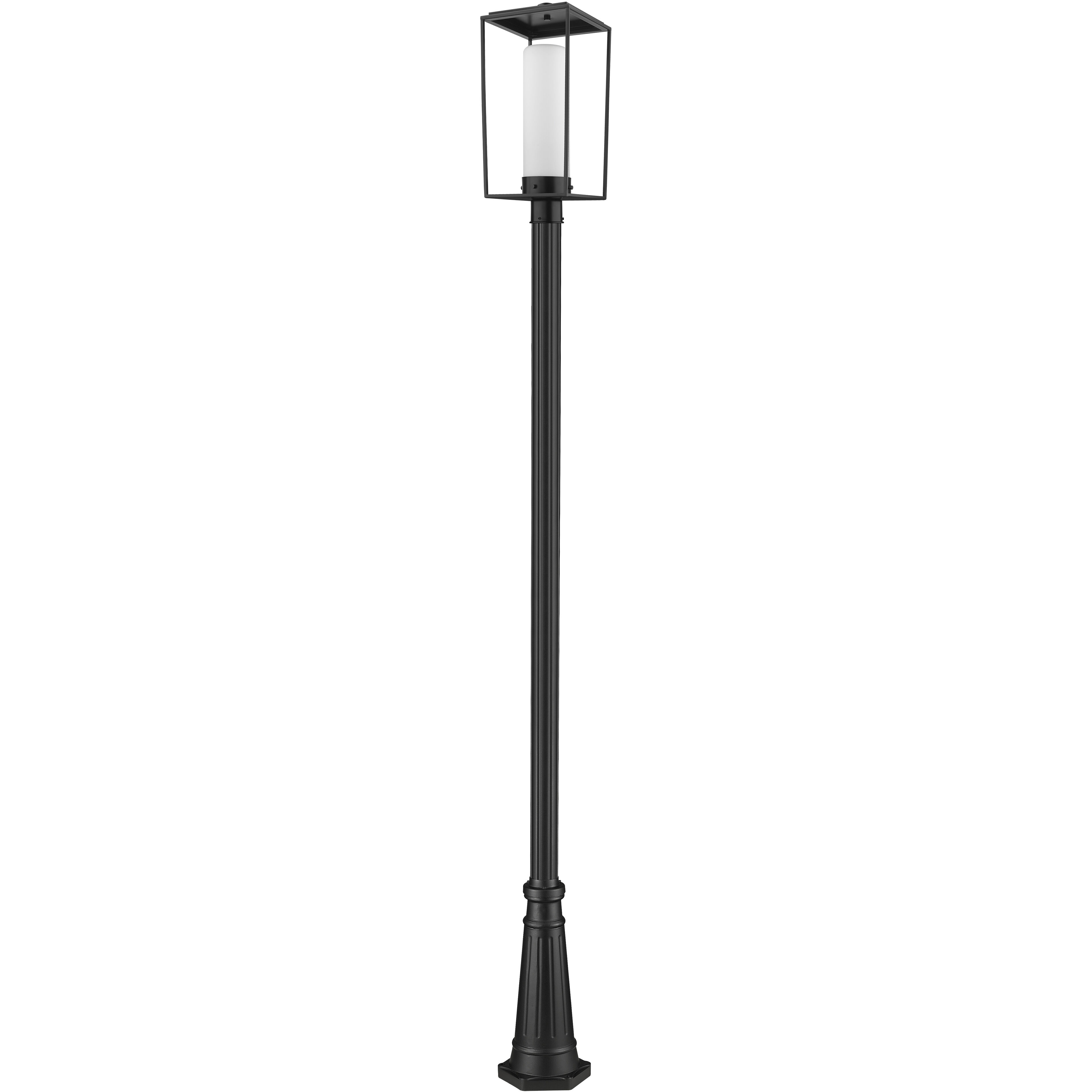 Sheridan 1 Light 116.5 inch Black Outdoor Post Mounted Fixture