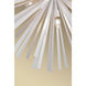 Confluence 16 Light 34 inch Piastra White Pendant Ceiling Light