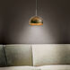Envisage VI 1 Light 10 inch Bronze Mini Pendant Ceiling Light in Chocolate