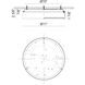 Marblestone LED 11 inch Matte Black Flush Mount Ceiling Light