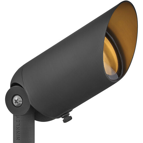 Lumacore Hardy Island 12v 3 watt Brass Satin Black Landscape Spot Light