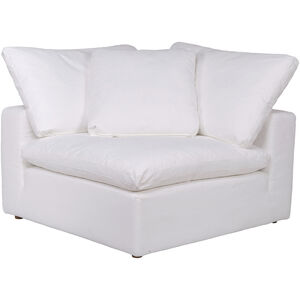 Clay White Corner Chair