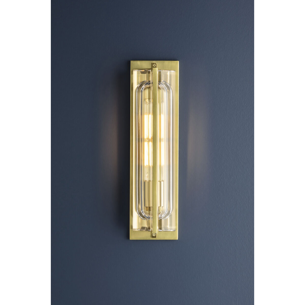Hawkins 1 Light 4.5 inch Aged Brass ADA Wall Sconce Wall Light