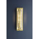 Hawkins 1 Light 4.5 inch Aged Brass ADA Wall Sconce Wall Light