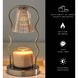 Chiara 13.5 inch 50 watt Antique Brass Candlewarmer Lamp Portable Light, Simplee Adesso