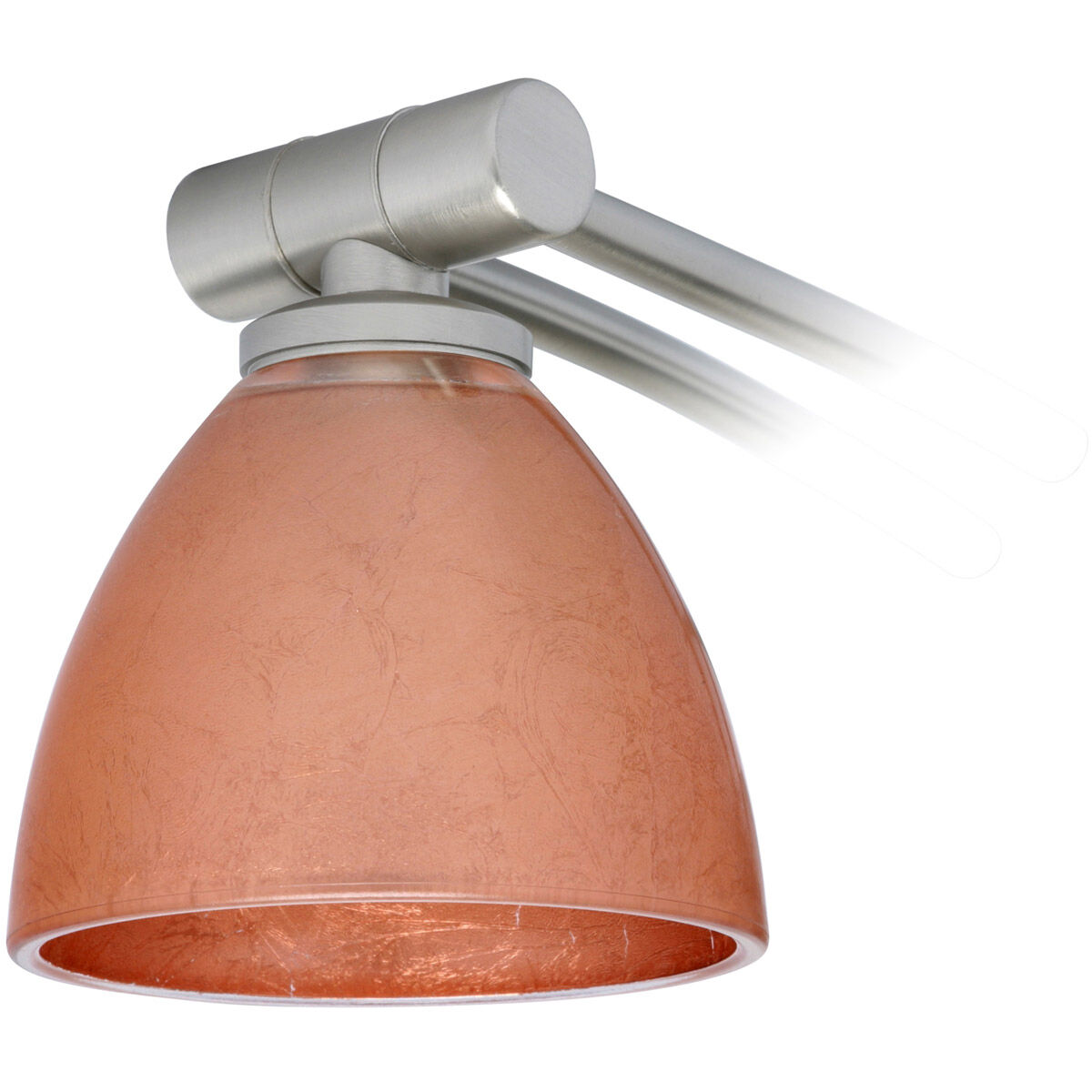 Divi 1WW 13 inch 50 watt Satin Nickel Swing Arm Sconce Wall Light