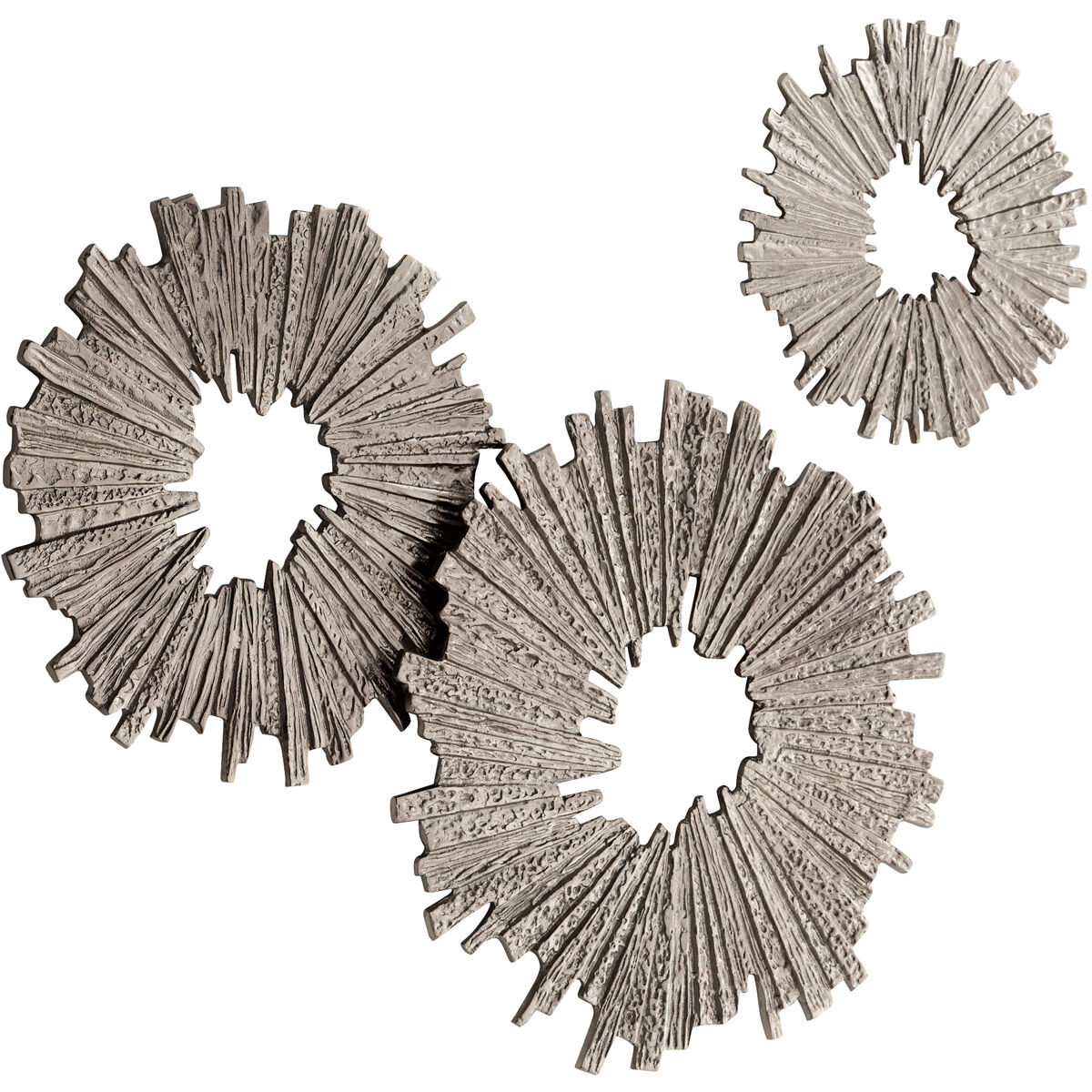 Cadabra Antique Nickel Wall Decor, Large