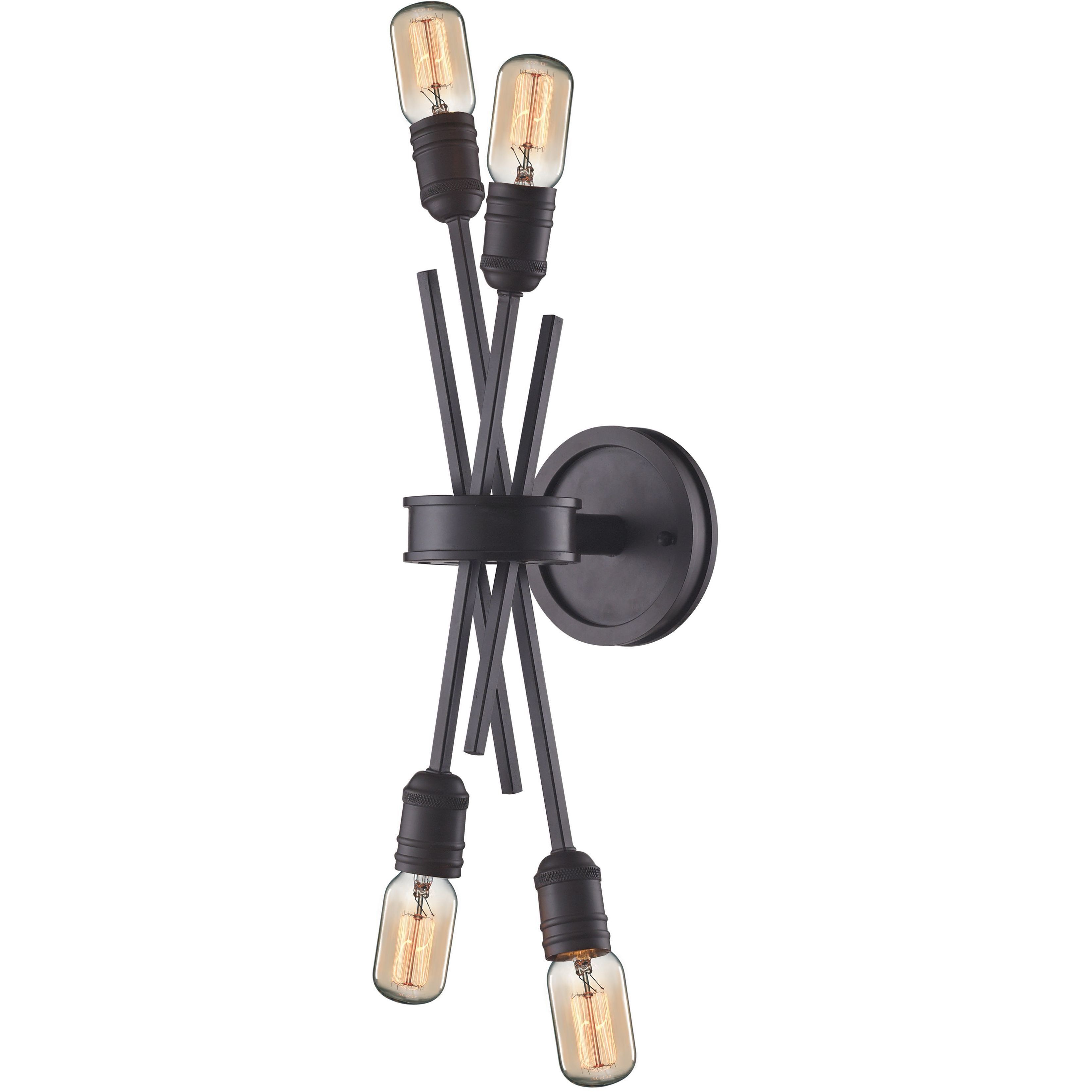 Xenia Sconce Wall Light in Oil Rubbed Bronze