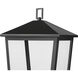 Munger 1 Light 23 inch Powder Coated Black Outdoor Post Lantern