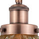 Franklin Restoration Chatham 1 Light 7 inch Antique Copper Sconce Wall Light in Mercury Glass