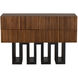 Nova 46 X 16 inch Dark Walnut Sideboard