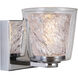 Bevi LED 5 inch Chrome Wall Sconce Wall Light