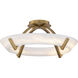 Copa LED 18.9 inch Aged Brass Indoor Ceiling Lighting