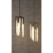 Avian 4 Light 10 inch Brushed Brass Pendant Ceiling Light