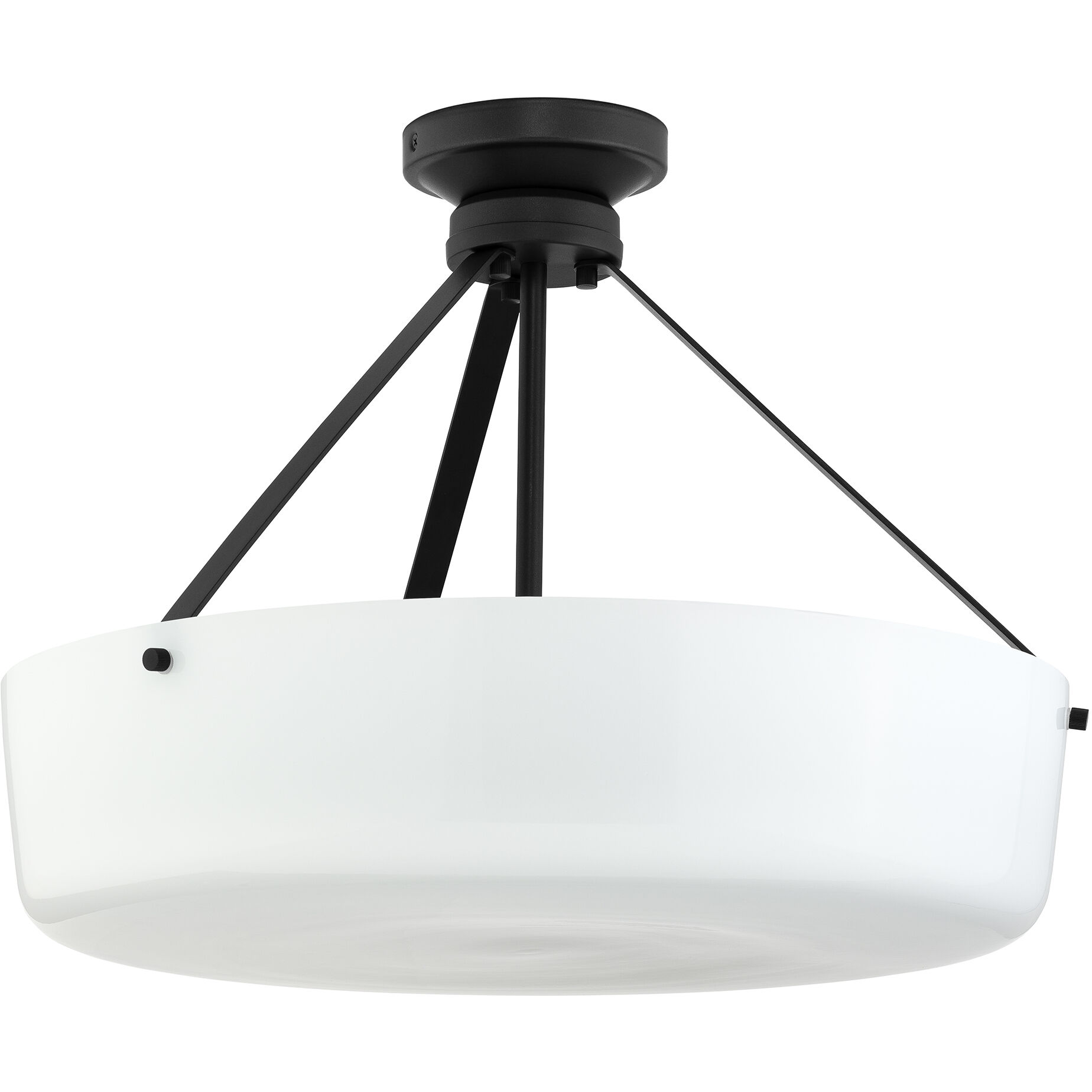 Lieon 3 Light 21 inch Black Convertible Pendant Ceiling Light